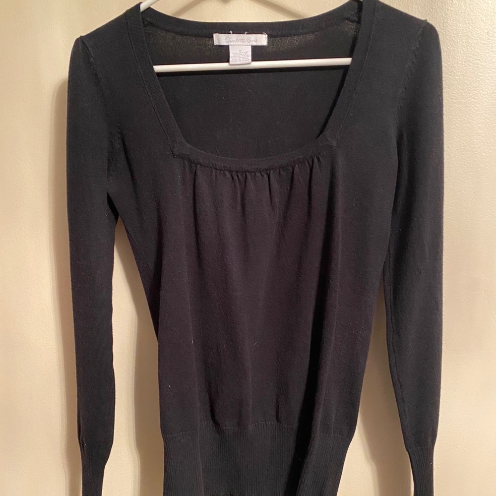 Black sweater